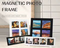 Acrylic Magnetic Picture Photo Frame Square Shape for 2"x2" Grid Displaying Photos on Fridge